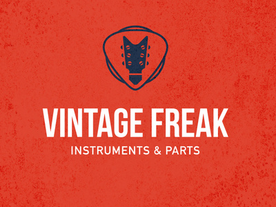 Vintage Freak - logotype design logo logotype web