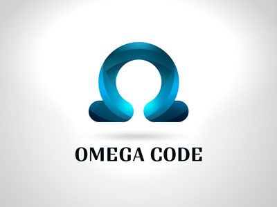 Omega Code Logo logo logotype omega code