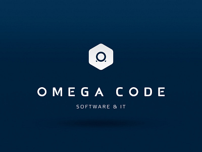 Omega Code Fin it logo logotype omega omega code software