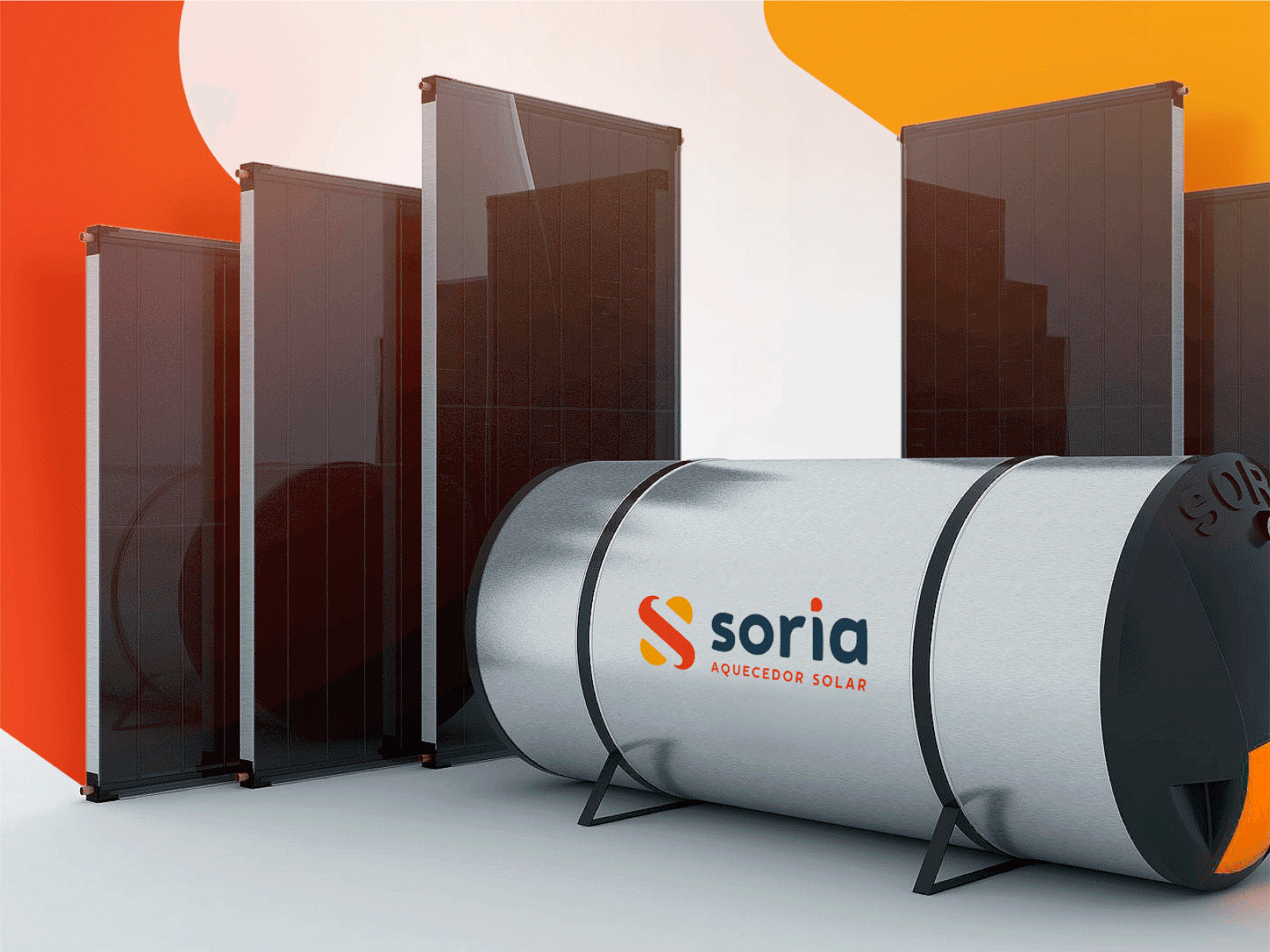 Soria • Branding battery brand brand design brand identity branding design energy icon logo logo design logodesign logotype solar solar energy sun sunset