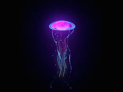Sexy Jellyfish after effects animation jellyfish magic