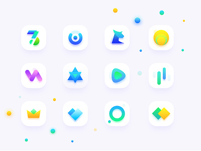 Concept Icon app concept graphical icon originality