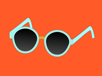 Retro Sunnies 100daysofcmbos 100daysofillustration 100daysproject glasses illustration sunglasses vacation