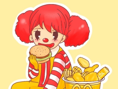 Mcdonald's girl