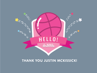 First Shot dribbble hello