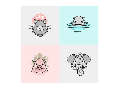 Little Animals – Sticker Pack