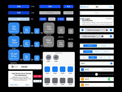 UI app design icon illustration ui web