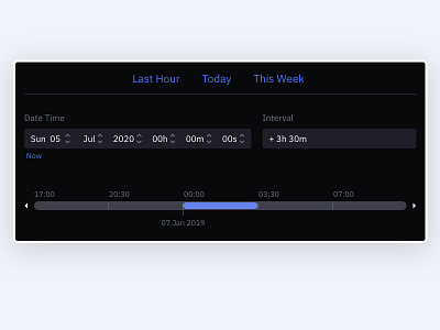 Time Range Selector