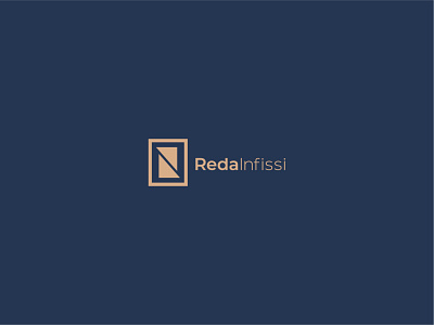 Reda Infissi Logo branding design logo