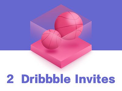 Two Dribbble Invites