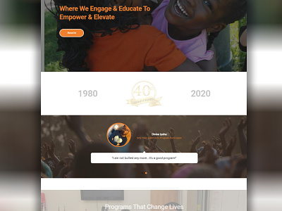 NGO - revamp of a charity client