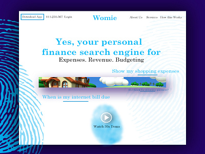 Concept: Personal Finance Search Engine