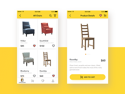 Furniture E-commerce App Exploration