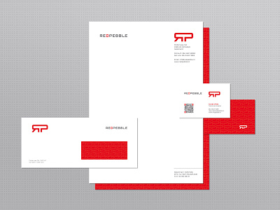 Joshua Schoorl 2013 Design Archive . Redpebble branding