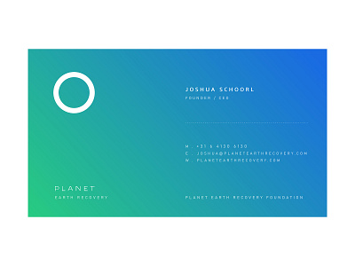 Joshua Schoorl 2021 Portfolio . Planet Earth Recovery brand brand agency brand ai designer brand designer brand identity branding digital designer earth green deal logo logotype planet planet earth portfolio universe vector