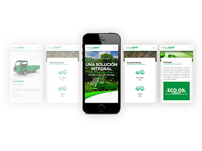 Campo Movil Crespi mobile mobile ui ux web