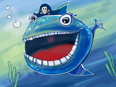 Pirate fish for I-pad app