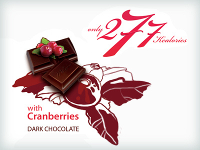 illustration and package design for dark chocolate