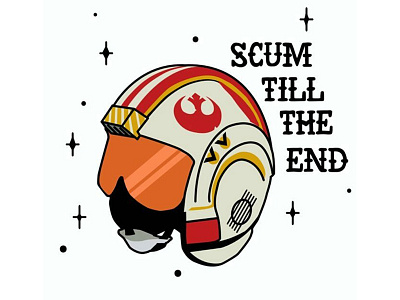 Scum till the end rebel scum star wars star wars fan art