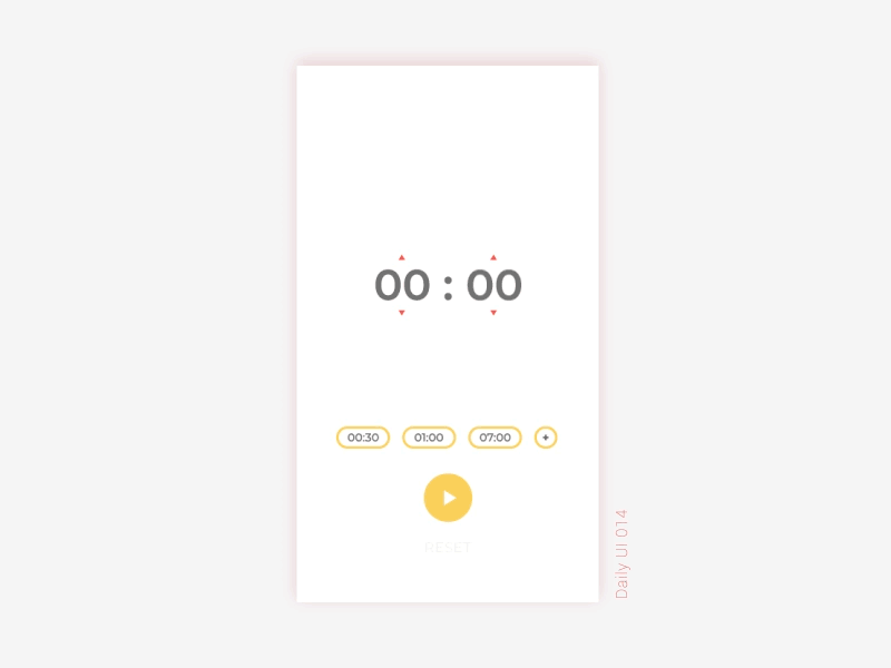Daily UI 014 Countdown Timer by Camila Spessot on Dribbble