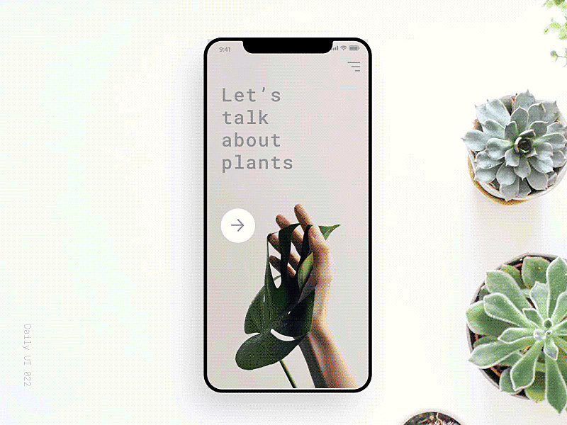 Daily UI #022 - Search 022 adobexd cactus dailyui022 dailyuichallenge dailyuichallenge022 plant search ui userinterface