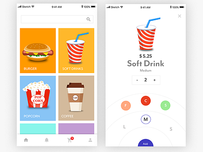 Food App Design