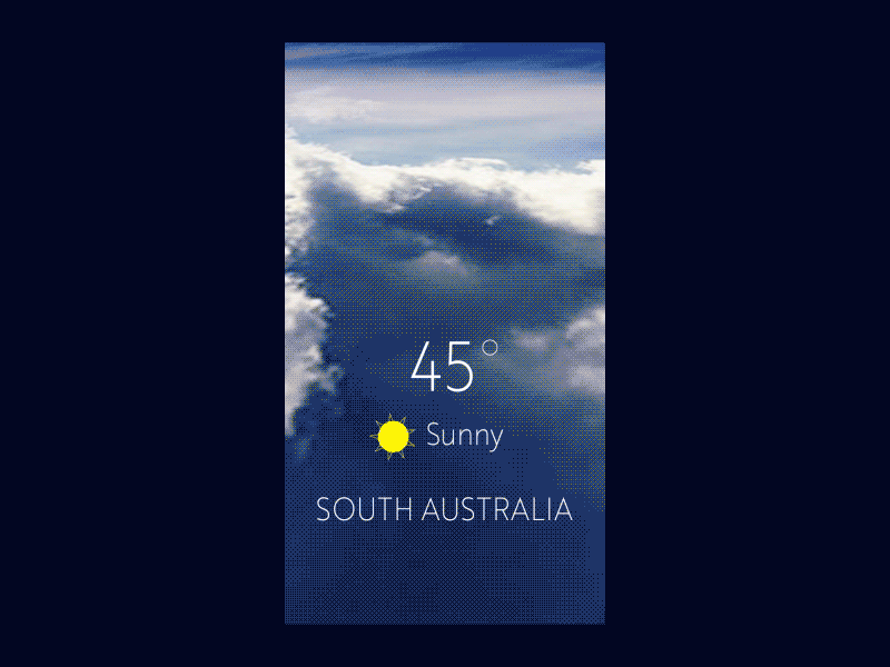 Weather App weather
