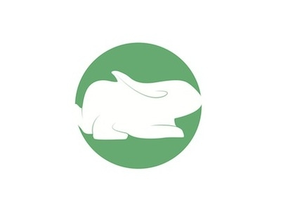 Jade Rabbit identity jade rabbit logo water