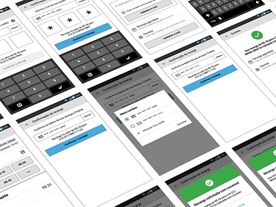 Wireframing a new app version android app iphone mobile sketch top up wireframe