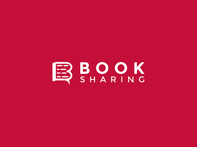 Logo for Book sharing App application brand design identity logo
