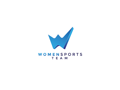 Logo for women sports team company brand design identity logo sports team