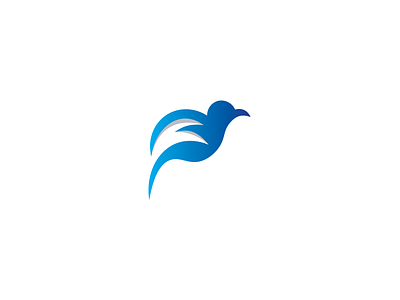 Bird + Letter "M" bird icon illustrator logo practice unused