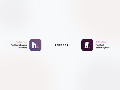 RedDoor Products agents app app store branding design logo logotipo mortgage real estate