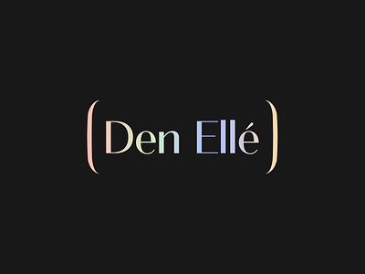 Den Ellé Branding branding branding design design graphic design logo logotipo logotype logotypedesign