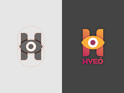 Logo Construction HVEÓ - Parody branding branding design designer graphic design icon logo logotipo logotype logotypedesign vector