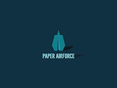 Paper Airforce airforce airplane brand branding branding design branding designer daily challange daily logo daily logo challenge daily logo design flat illustration illustration design logo logo a day logo illustration logotipo logotype logotypedesign shadow