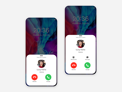 iOS 14 Incoming Call