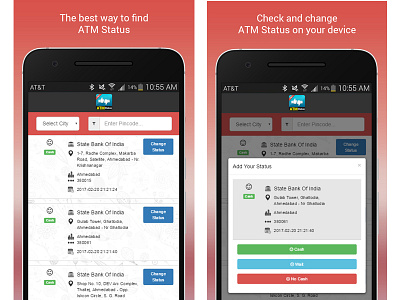 ATM Status Mobile App