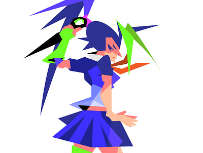 ibuki character girl illustration sf
