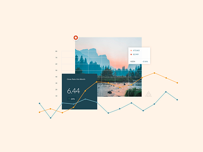 Data Viz Vignette chart data dataviz graph ui visual design web