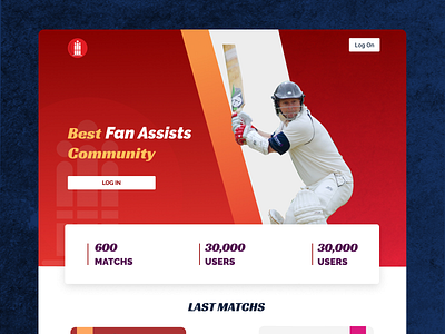 Landing page for fan assists