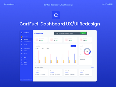 Dashboard Redesign UX/UI Design dashboard figma payment software ui ux design
