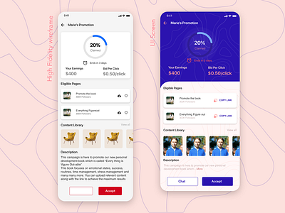 Redesign promoters app