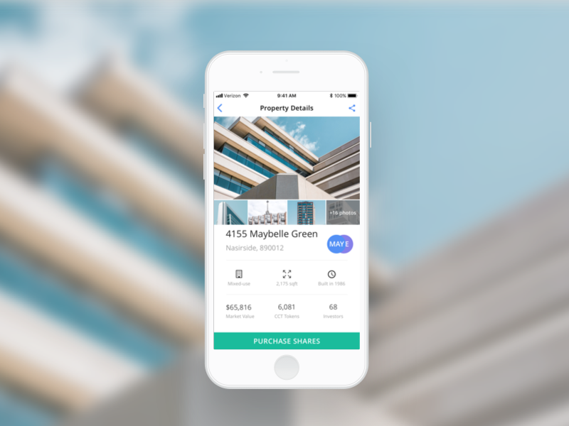 Property App Mobile View card ui mobile card ui ux interface design mobile ui property details real estate property app mobile app