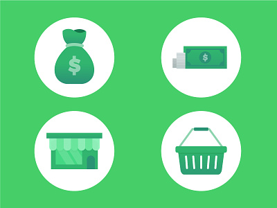 Ecommerce Icons commerce ecommerce green icons money monochromatic