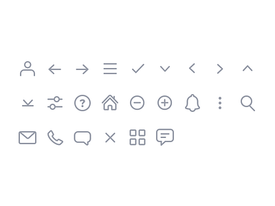 Icon set education icon set iconography icons kartable line icons vector