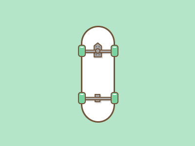 Skate ride skate vector