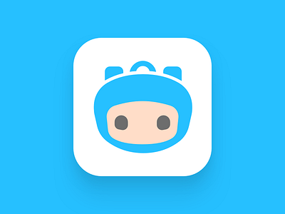 App logo 2018 app avatar design education flat illustration kartable logo school vector