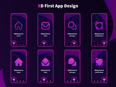 First Design with using Adobe XD app design mobile app mobileapp ux xd xddesign