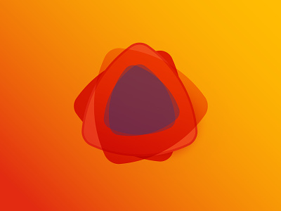 Reuleaux Triangle Shape & Color Study color color study logo shape